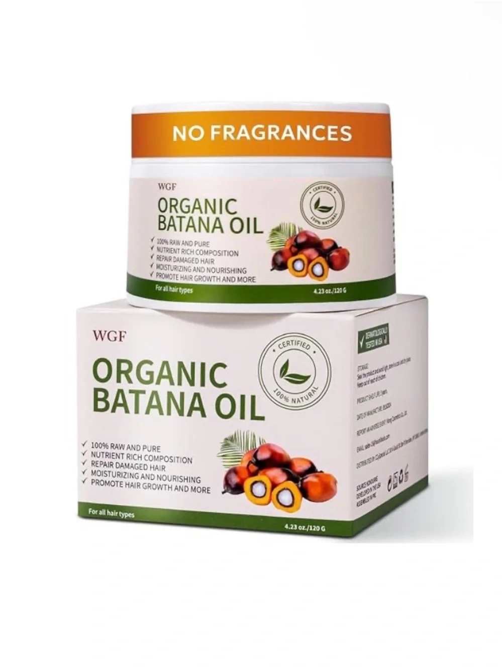 WGF Organic Batana Oil - No Fragrance -